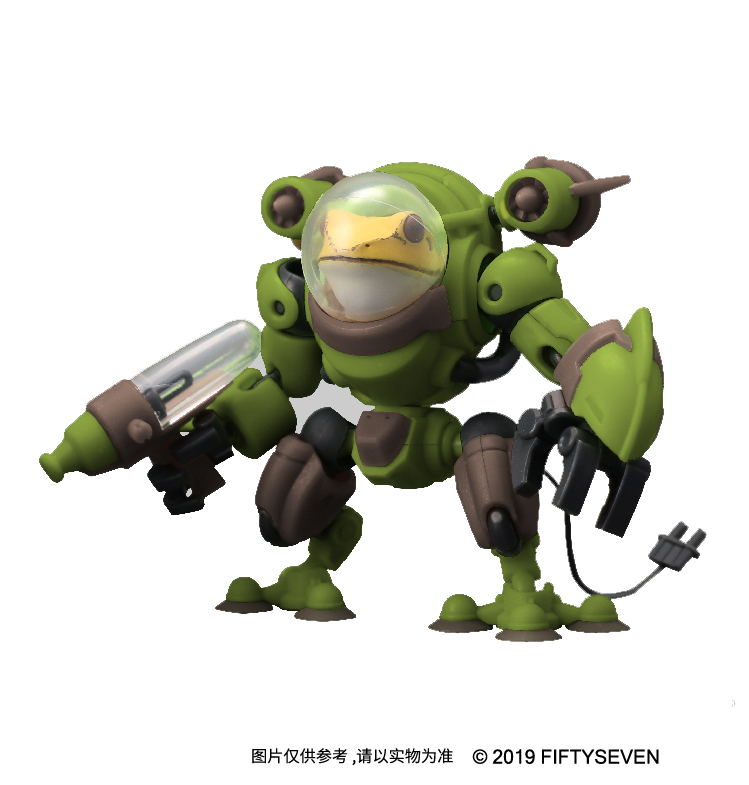 NUMBER 57 マンハンター グレイヴ フロッグ 塚蛙 1/24スケール