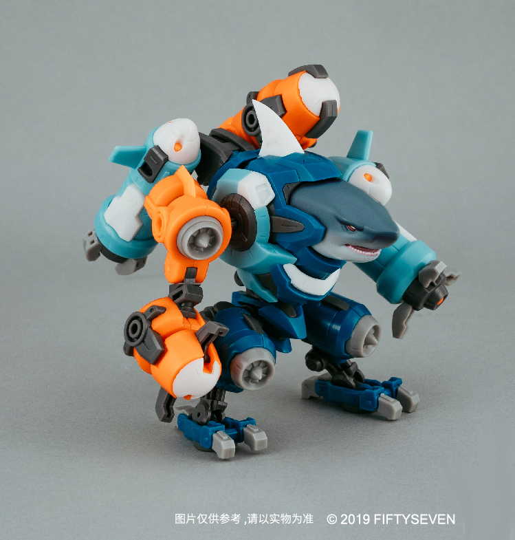 NUMBER 57マンハンター ディープシー リッパー鮫鯊 1/24スケール