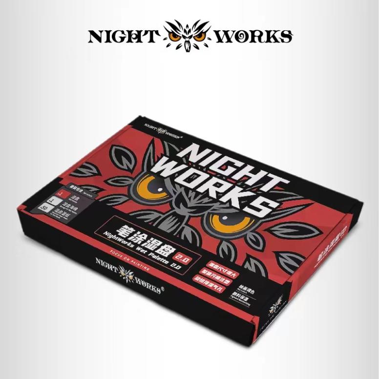NightWorks 筆塗り用ウェットパレット 2.0